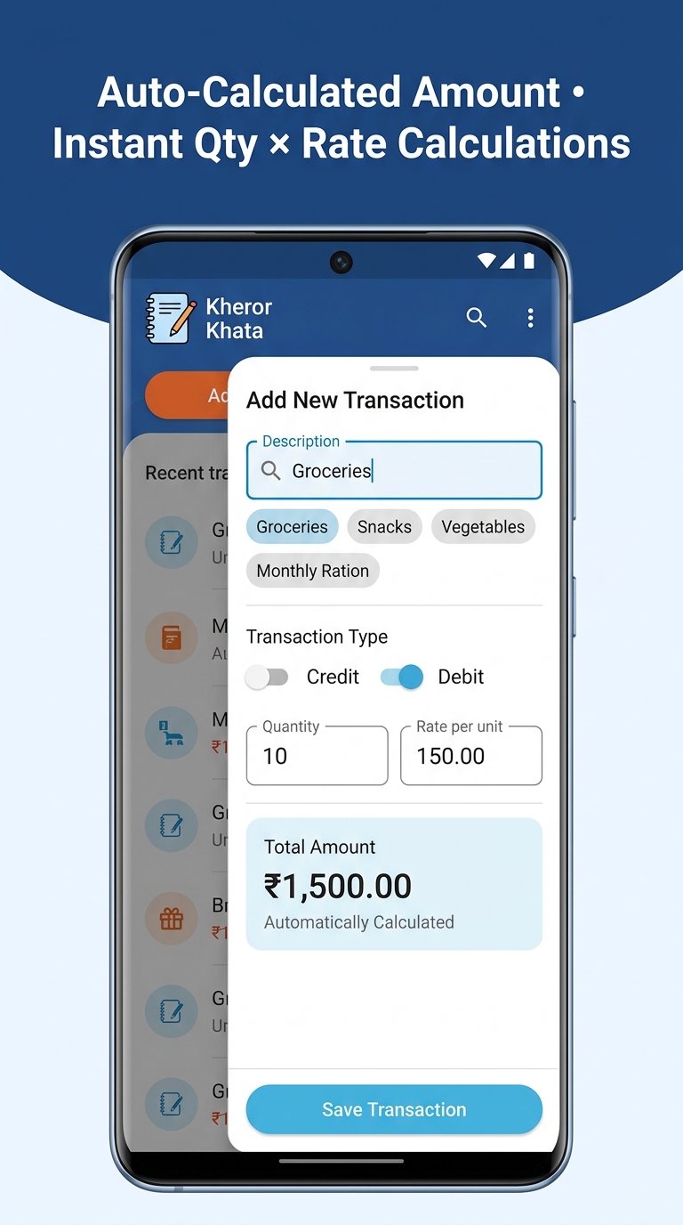 Quick Calculator Interface
